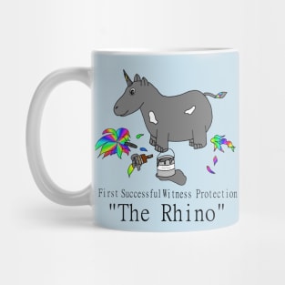 Witness Protection Unicorn/Rhino Mug